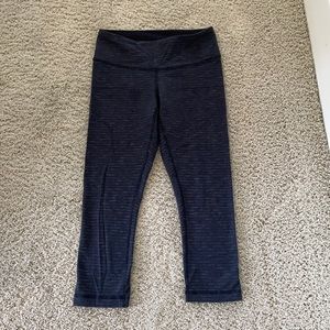 Capri length wunder under lululemon leggings